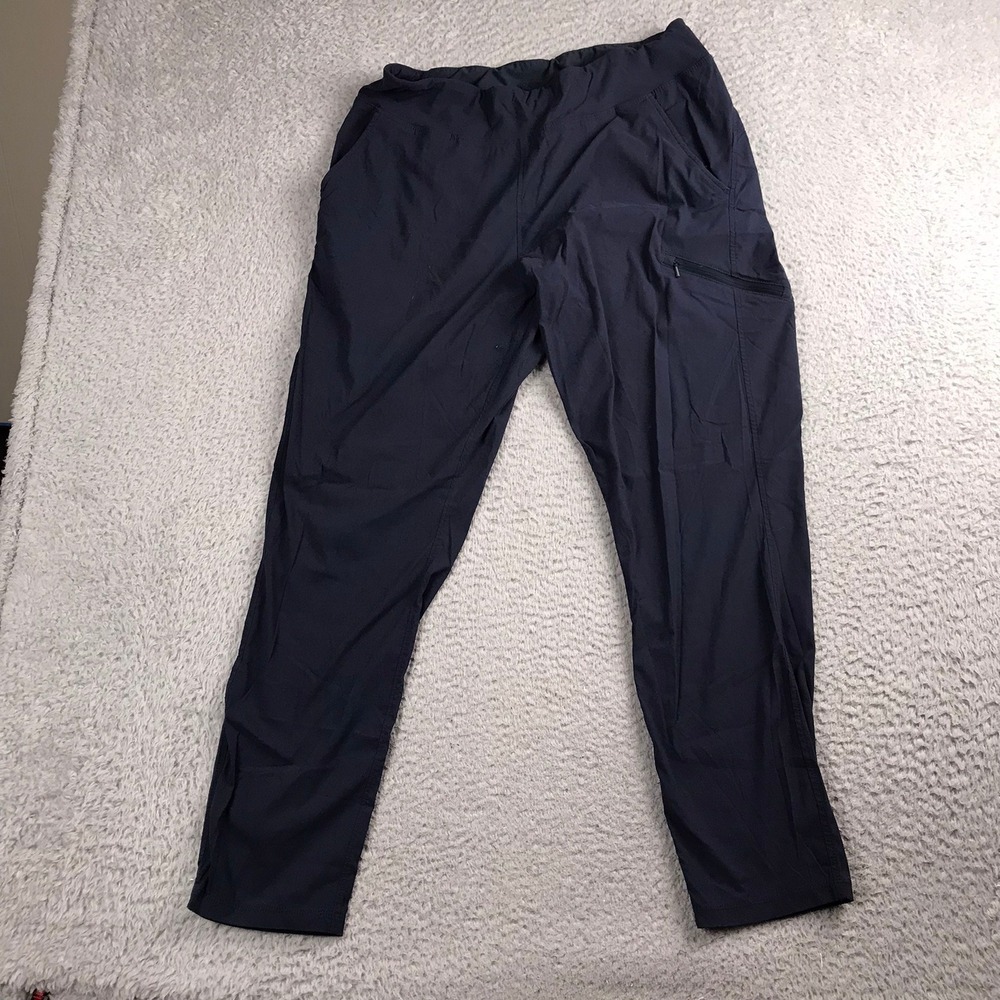 Mountain Hardwear Dynama Ankle Pants Womens L (31x27) Blue Hiking Active Climb